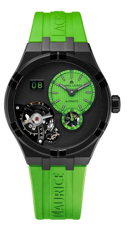 Maurice Lacroix Aikon Master Grand Date Technicolor AI6118-DLB0J-630-I Replica Watch